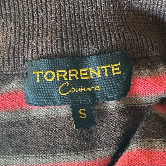Gorgeous Torrente Couture Merino wool blend sweater. - Picture 4 of 5